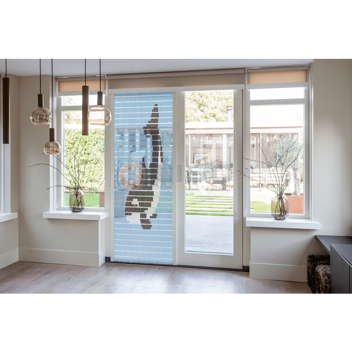 Liso ® Fliegenvorhang Fliegenvorhang Liso mit Orca ✔ Bausatz - Preis pro m²