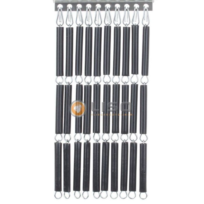 Liso ® Fliegenvorhang Fliegenvorhang Liso mit Tür ✔ Bausatz - Preis pro m²