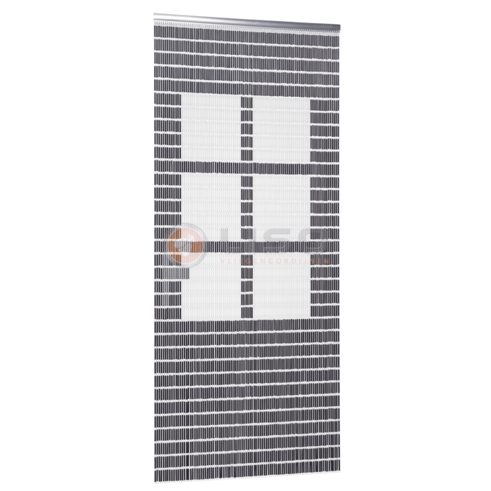 Liso ® Fliegenvorhang Fliegenvorhang Liso mit Tür ✔ Bausatz - Preis pro m²