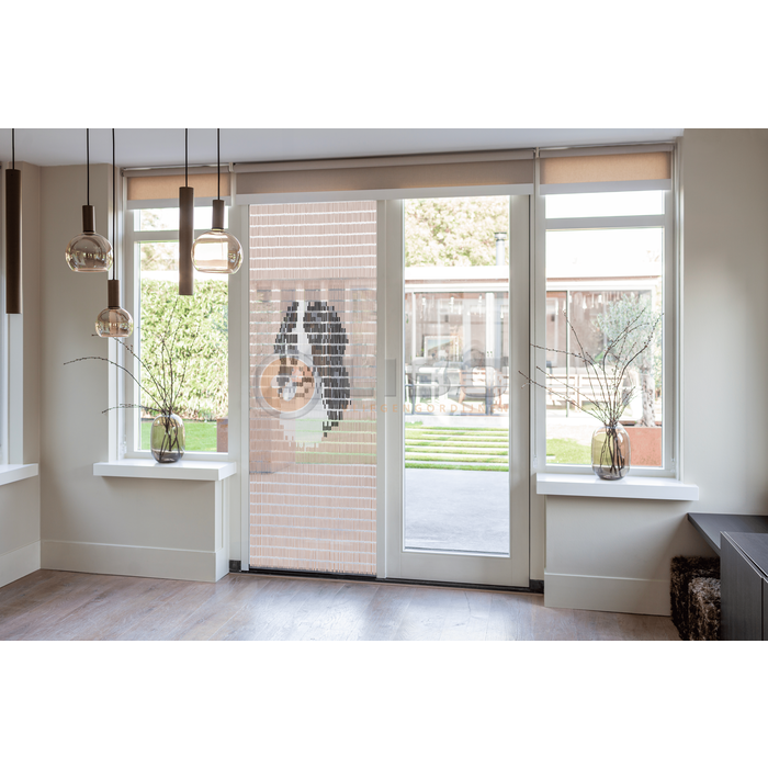 Liso ® Fliegenvorhang Fliegenvorhang Liso mit Berner Sennenhund ✔ Bausatz - Preis pro m²