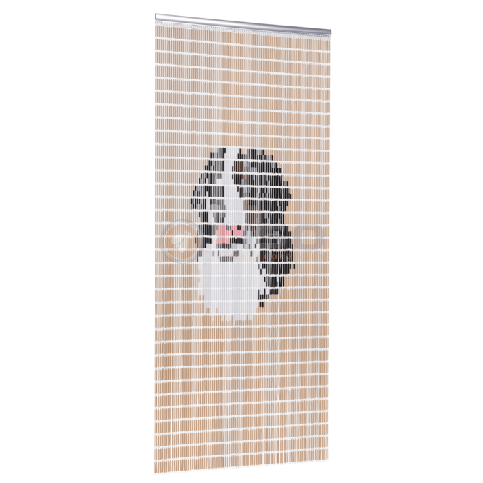 Liso ® Fliegenvorhang Fliegenvorhang Liso mit Berner Sennenhund ✔ Bausatz - Preis pro m²