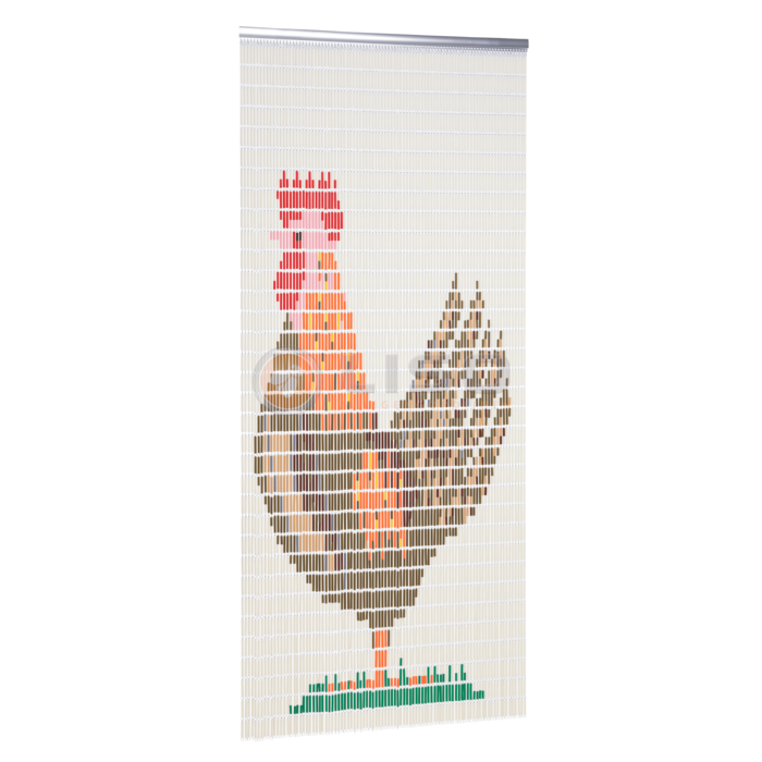 Liso ® Fliegenvorhang Fliegenvorhang Liso mit Hähnchen ✔ Bausatz - Preis pro m²