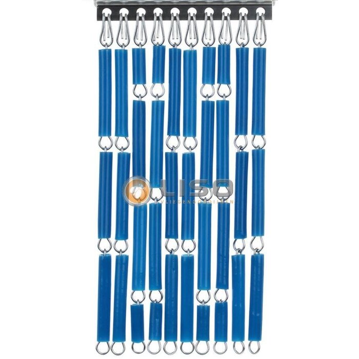 Liso ® Fliegenvorhang Fliegenvorhang Liso RAL 5017 Verkehrsblau ✔ Nach Ihren Maßen - Preis pro m²