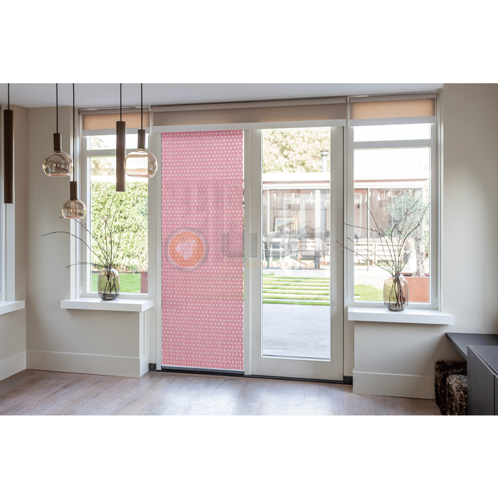 Liso ® Fliegenvorhang Fliegenvorhang Liso ® Kunststoffröhrchen RAL 3015 Hellrosa | Bausatz