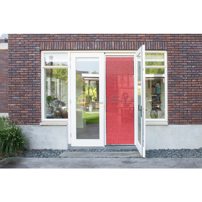 Liso ® Fliegenvorhang Fliegenvorhang Liso ® Kunststoffröhrchen RAL 3028 Reinrot | Bausatz