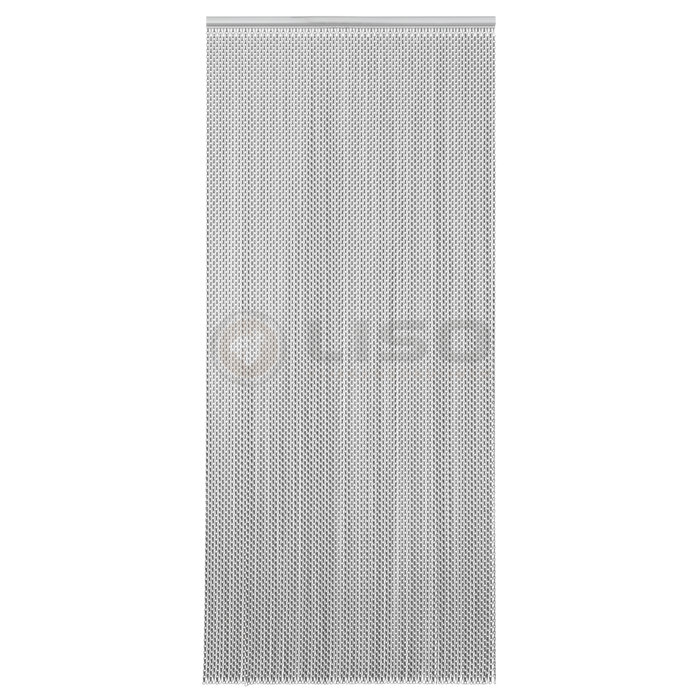 Liso ® Fliegenvorhang Aluminiumvorhänge Kettenvorhang Liso ® Anthrazit Extra dicht | Nach Ihren Maßen