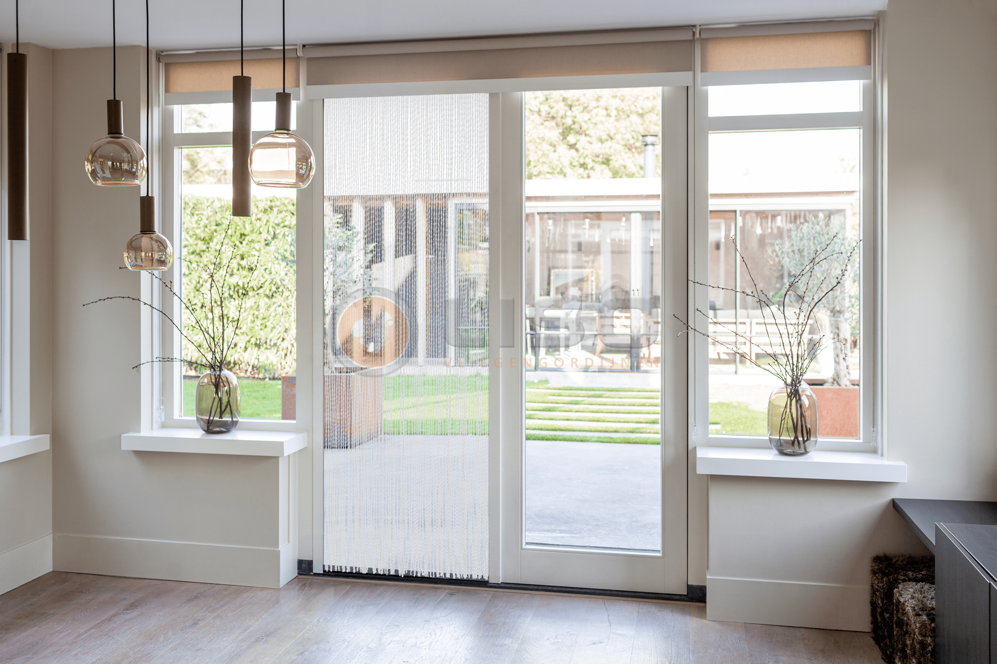 Manacor® Fliegenvorhang Helena / Manacor ® Kunststoff Transparent - Gebrauchsfertig 95x210 cm