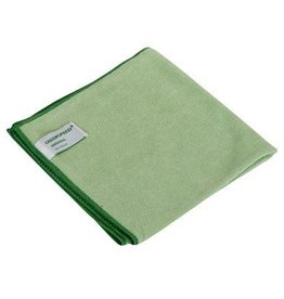 Lavette microfibres Greenspeed Original - 40 x 40 cm - VERT - Temporairement avec bords blancs