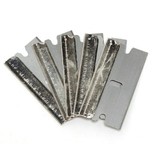 Vervangmes voor schraper - 4 cm - set 5 stuks