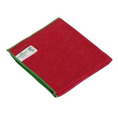 Basic Lavette Microfibre Rouge - 40x40 cm - Groupe HCP