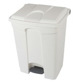 Bomabin Select Pedal Classic - 70 l - BLANC - couvercle BLANC
