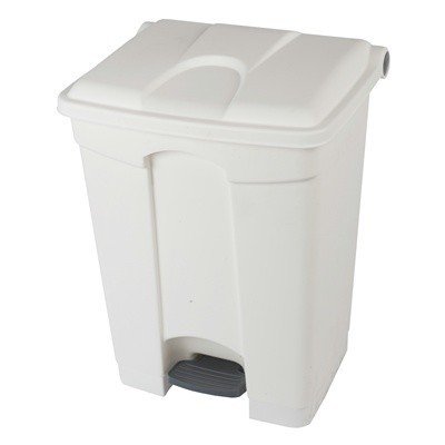 Bomabin Select Pedal Classic - 70 l - BLANC - couvercle BLANC