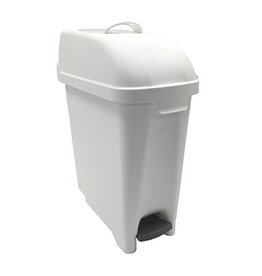 Admire poubelle hygiène féminine - 10 l - modèle au sol - BLANC