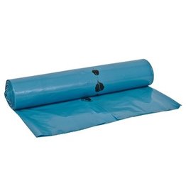 Sac BD - 70 x 110 cm - T45 - 115 l - BLEU - rouleau 25 pièces