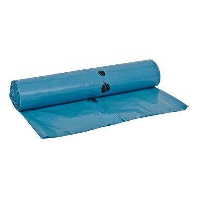 LD zak - 70 x 110 cm - T45 - 115 l - BLAUW - rol 25 stuks