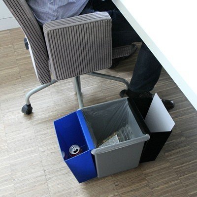 Inzetbak voor Bomabin Select afvalbak in kunststof - BLAUW