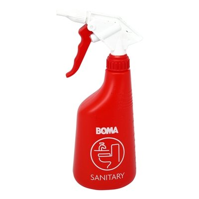 Verstuiver BOMA met schuimkop sanitair - 650 ml - ROOD