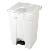Bomabin Select Pedal Classic - 45 l - BLANC - couvercle BLANC