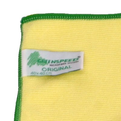 Microvezeldoek Greenspeed Original - 40 x 40 cm - GEEL