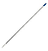 Manche en aluminium avec filet - 150 cm - BLEU