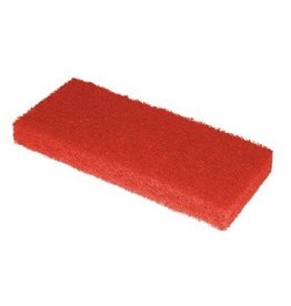 Scrubby schuurpad - 15 x 10 x 2,5 cm - ROOD