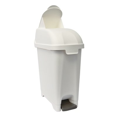 Admire poubelle hygiène féminine - 10 l - modèle mural - BLANC
