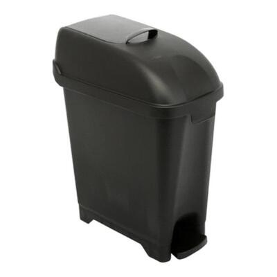 Admire poubelle hygiène féminine - 10 l - modèle au sol - NOIR