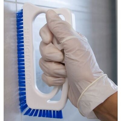 Brosse à joints - modèle de mains - BLEU