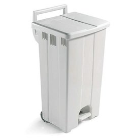 Bomabin Select Pedal Classic - 90 l - BLANC - couvercle BLANC