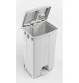 Bomabin Select Pedal Classic - 90 l - BLANC - couvercle BLANC