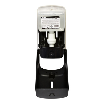 Distributeur de nettoyant pour siège de toilette Admire - 400 ml - NOIR