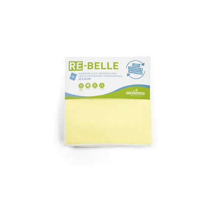 Greenspeed Re-belle Lavette en microfibre - 40 x 40 cm - JAUNE