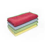 Greenspeed Lavette en Microfibre Element - 40 x 40 cm - ROUGE - Temporairement avec bords bleus