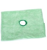 Microvezeldweil Greenspeed met gat - 70 x 53 cm - GROEN