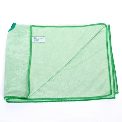 Torchon microfibres Greenspeed avec trou - 53 x 70 cm - VERT