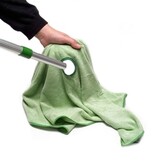 Microvezeldweil Greenspeed met gat - 70 x 53 cm - GROEN