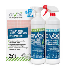 Arvox Pro Voegen + Tegels - 2 x 1 l - Set