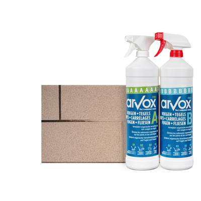 Arvox Pro Voegen + Tegels - 2 x 1 l - Set