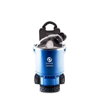Rugstofzuiger Pacvac Superpro Go Incl 2 sets batterijen en 1 lader