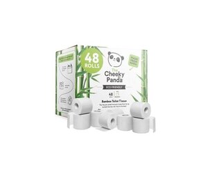 EJ.life Lot de 30 Rouleaux Papier Toilette Ultra Doux en Pulpe de Bambou Noyau - Au