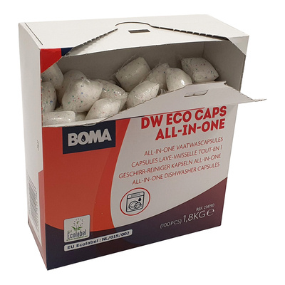 DW Eco Caps All In One capsules lave-vaisselle - 1,8 kg - 100 pièces