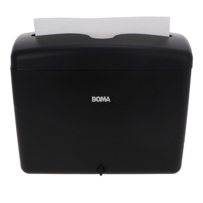 BOMA Admire handdoekdispenser multifold tabletop - ZWART