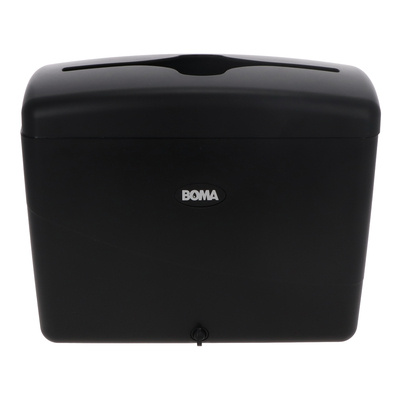 BOMA Admire handdoekdispenser multifold tabletop - ZWART