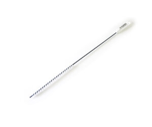 IGUATU 200 Stks 10mm Dia Chemie Reageerbuis Fles Nylon Wasborstel Tool Wit