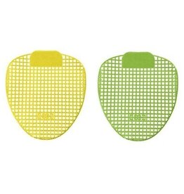 Tapis urinoir strong - MIX - 10 pièces (5 pièces Citron et 5 pièces Pomme)