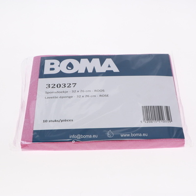 Sponsdoekje - 32 x 26 cm - ROOS