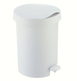 Pedaalemmer kunststof - 5 l - WIT