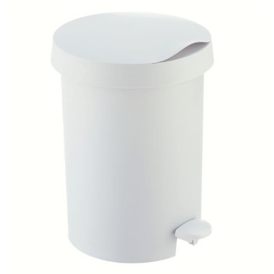 Pedaalemmer kunststof - 5 l - WIT