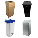 Grandes poubelles / Îlots de tri / bacs à parapluies
