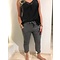 WENDY TRENDY WENDY TRENDY Joggingbroek Antraciet Grijs 23 met opgestikte zakken 68139D